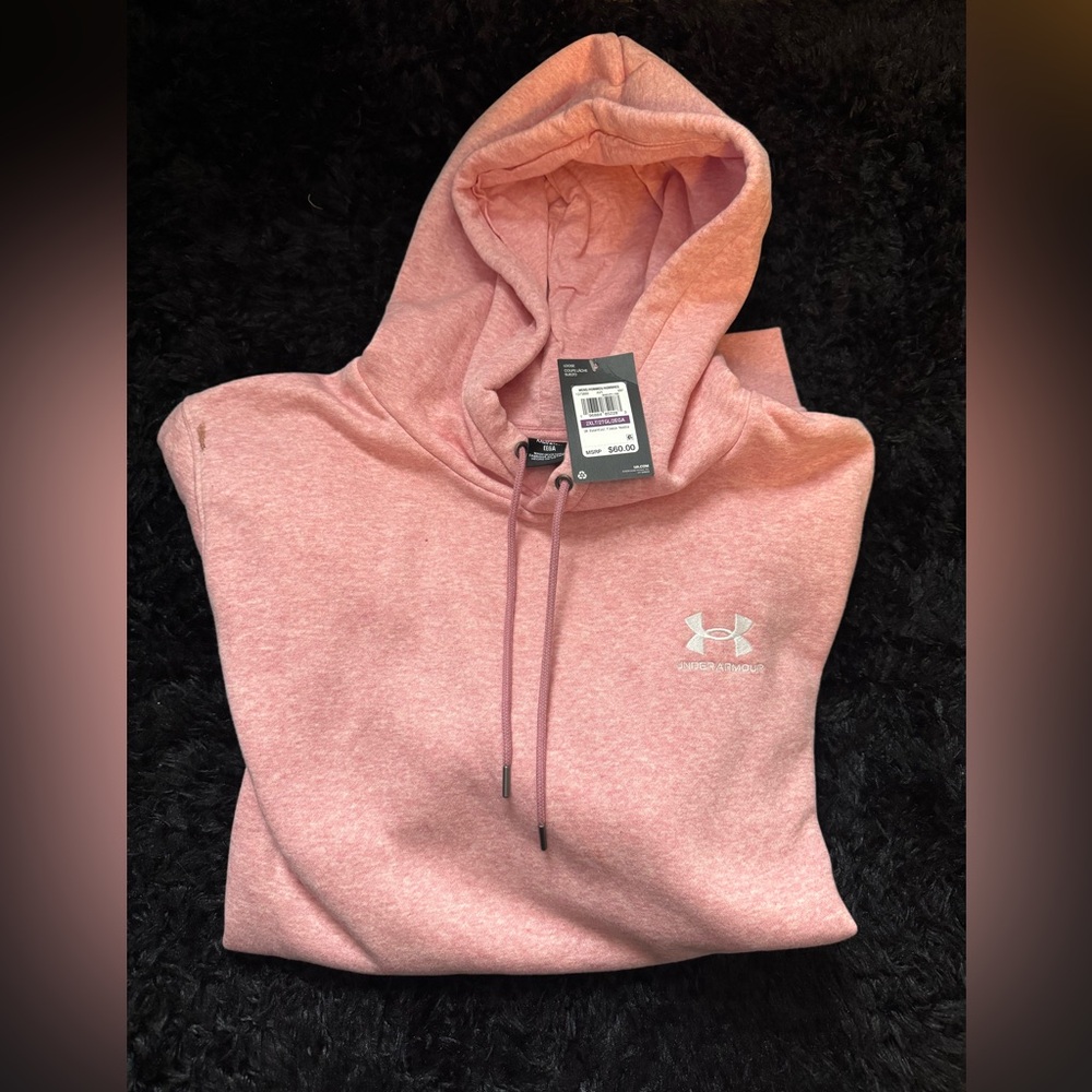 Under Armour Blush Pink Pullover Hoodie